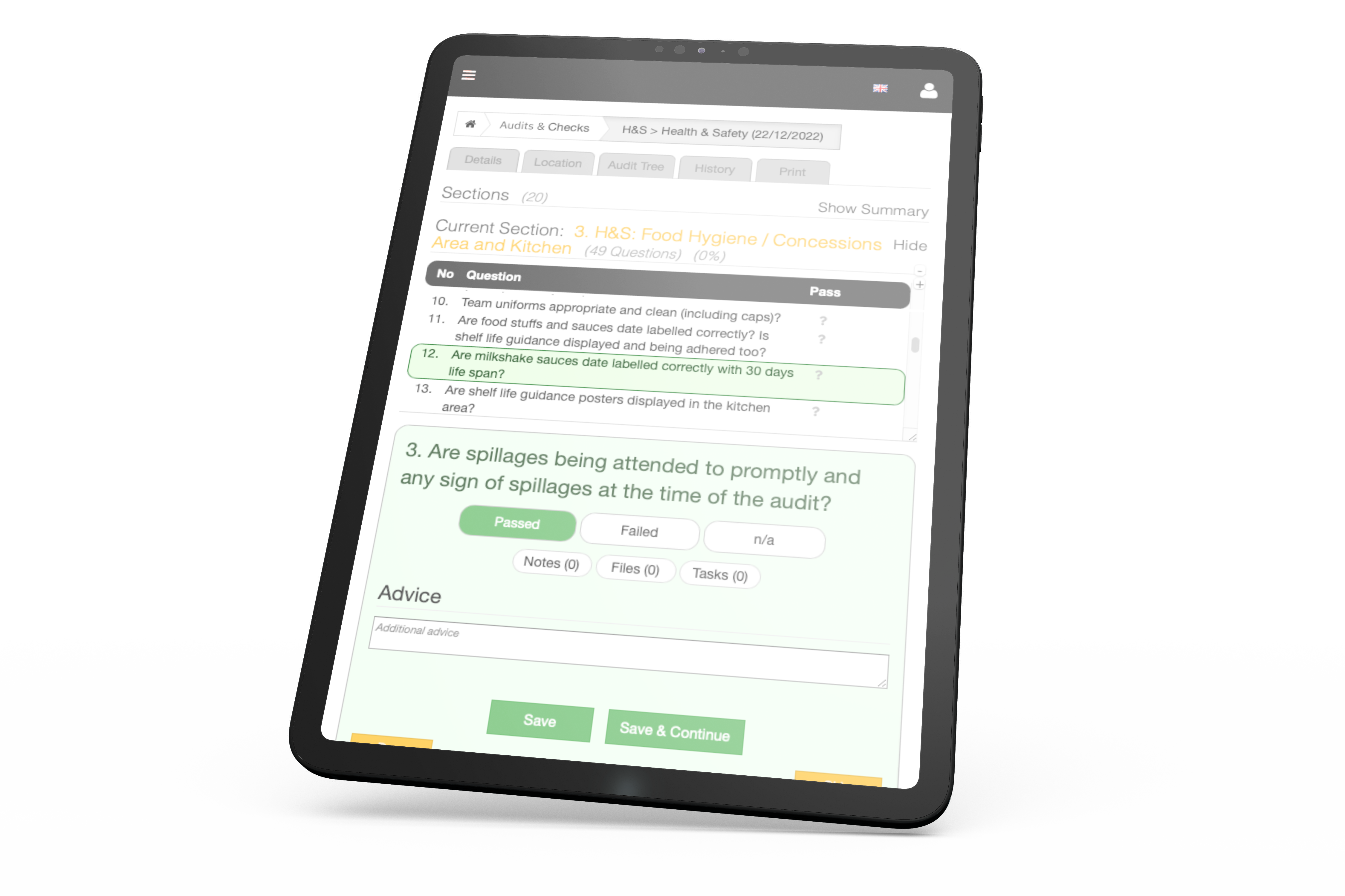 screenshot of Virtual PA